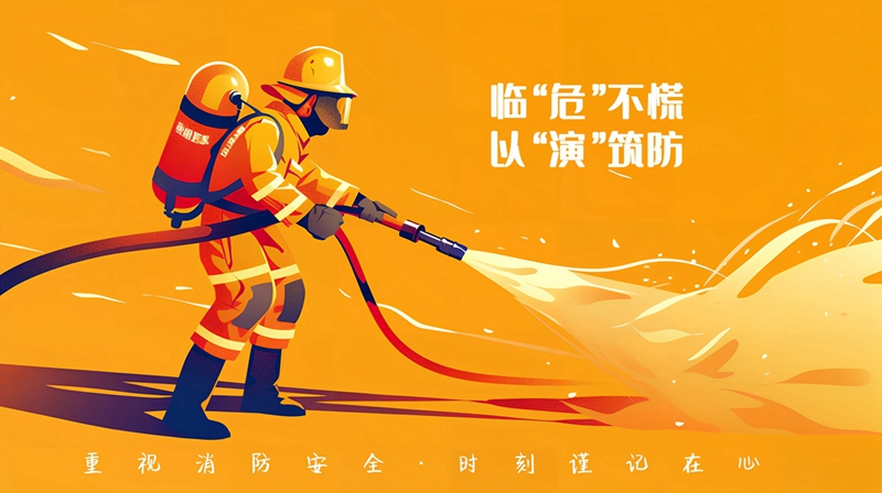臨“危”不慌，以“演”筑防丨圣普集團開展應急疏散和消防滅火演練活動